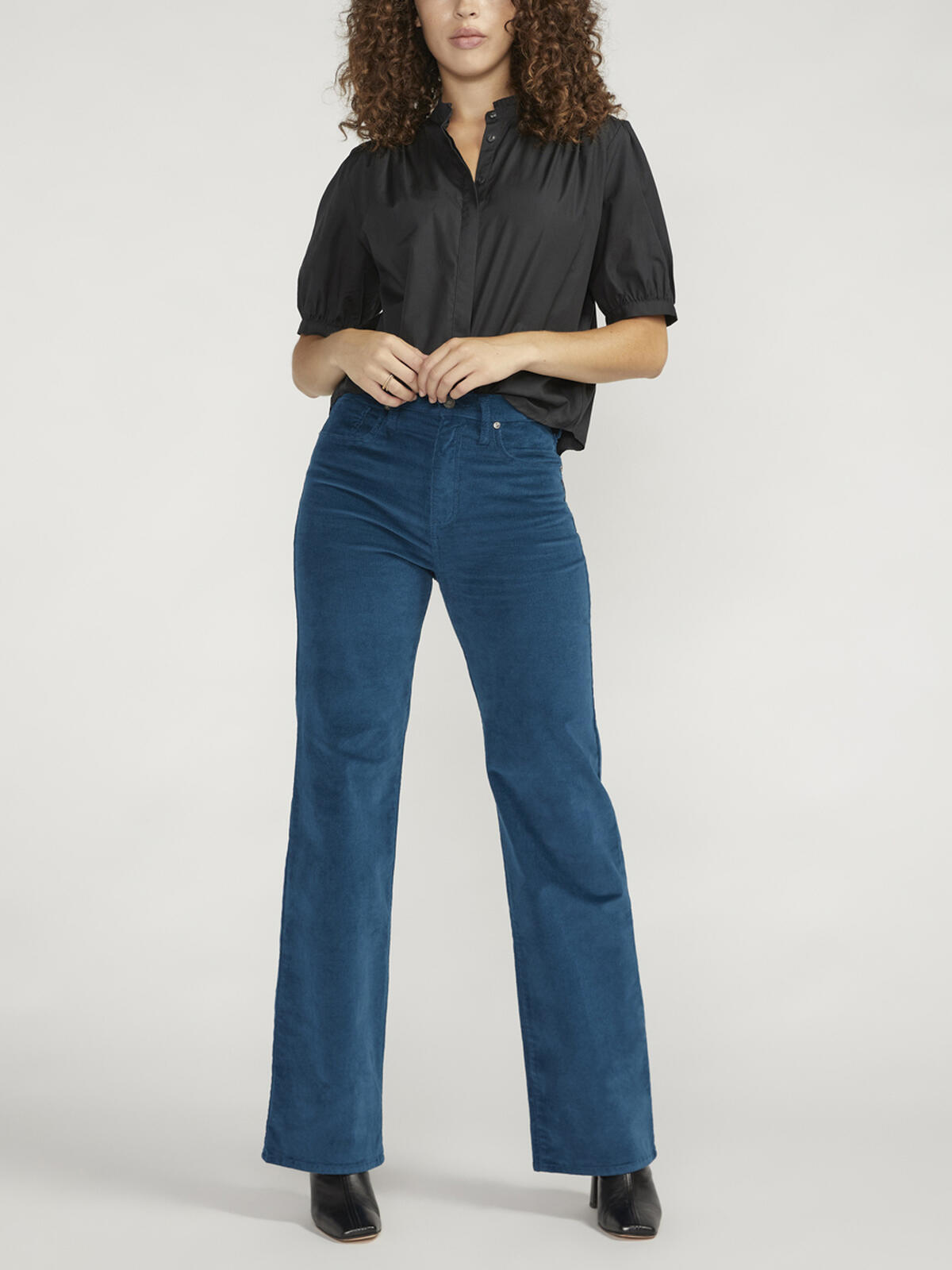 Highly Desirable High Rise Trouser Leg Pants image number 0