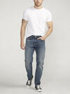 Eddie Athletic Fit Tapered Leg Jeans image number 0
