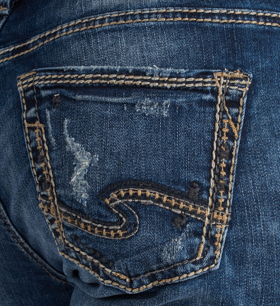 Silver jeans sam dark wash sales