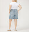 High Rise Long Shorts Plus Size, , hi-res image number 5