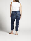 Boyfriend Mid Rise Slim Leg Jeans Plus Size image number 1