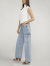 Suki Mid Rise Wide Leg Cargo Jeans, , hi-res image number 2