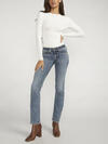 Tuesday Low Rise Straight Leg Jeans, Indigo, hi-res image number 0