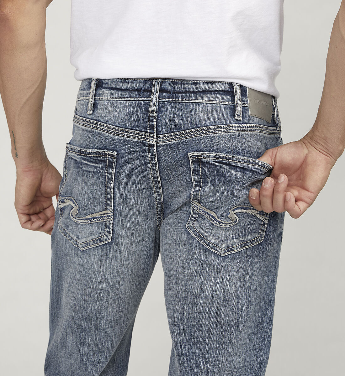 Cheap silver jeans mens on sale