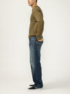 Gordie Loose Fit Straight Leg Luxe Heritage Jeans image number 2