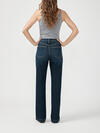 Highly Desirable High Rise Trouser Leg Jeans, , hi-res image number 1