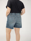 Highly Desirable High Rise Long Shorts Plus Size, , hi-res image number 5
