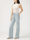 Highly Desirable High Rise Trouser Leg Jeans, , hi-res image number 2