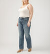 Suki Mid Rise Trouser Leg Jeans Plus Size, , hi-res image number 2