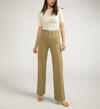 Highly Desirable High Rise Trouser Leg Jeans, Light Olive, hi-res image number 0