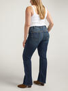 Elyse Mid Rise Slim Bootcut Jeans Plus Size, , hi-res image number 1