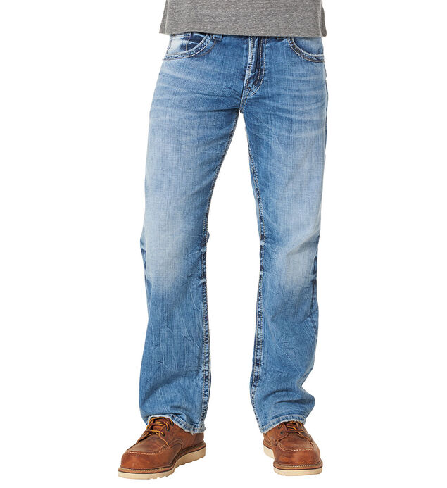 Men's Gordie Jeans Loose Fit Straight Leg | Silver Jeans