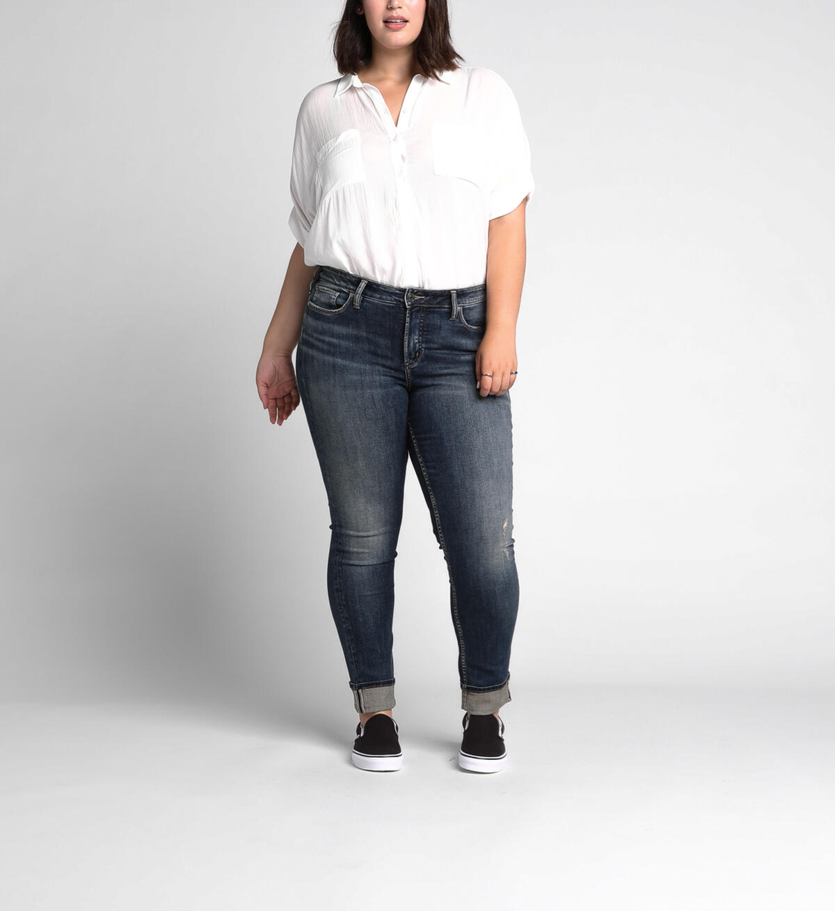 Avery Slim High Medium Wash, , hi-res image number 3