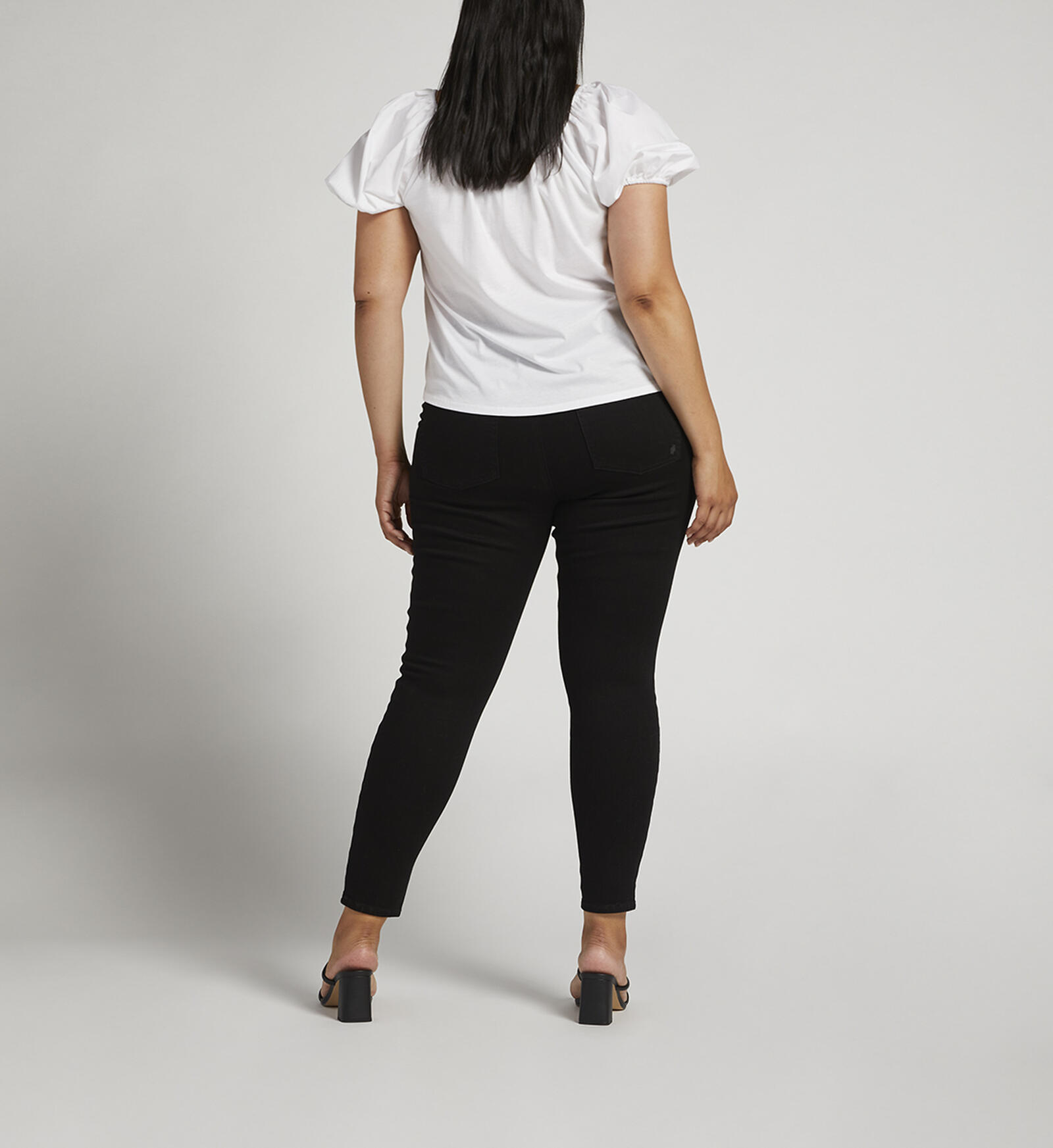 Buy Infinite Fit High Rise Skinny Jeans Plus Size for USD  | Silver  Jeans US New