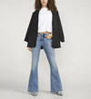 Suki Mid Rise Flare Leg Jeans, Indigo, hi-res image number 0