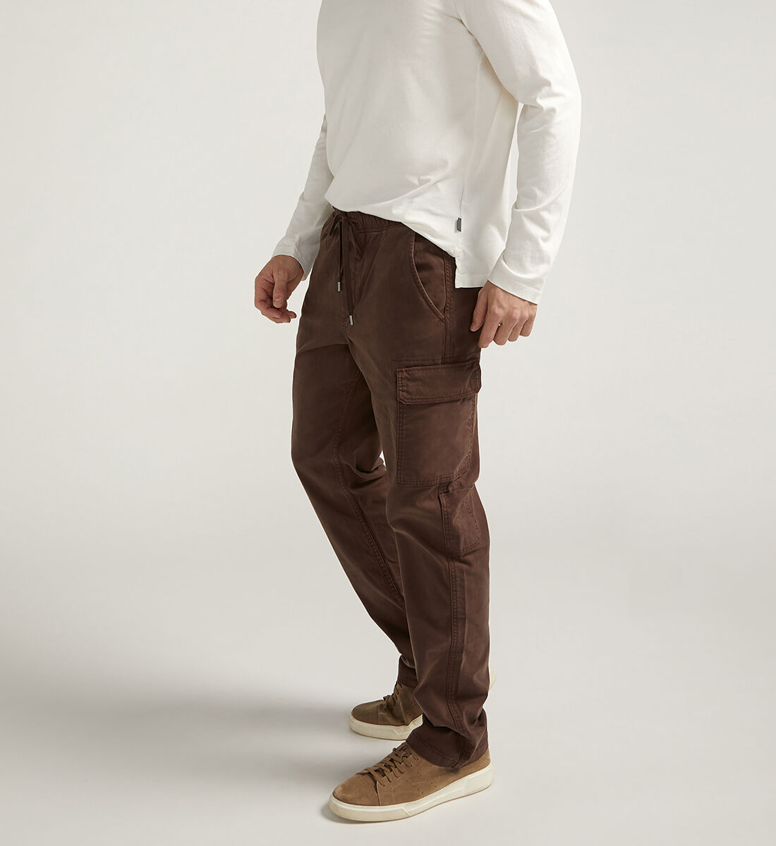 Buy Pull-On Cargo Essential Twill Pant for USD 68.00 | Silver Jeans US New