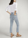 Most Wanted Mid Rise Ankle Straight Jeans image number 1