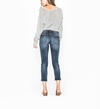 Avery Skinny Crop Dark Wash, , hi-res image number 1