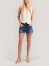 Boyfriend Mid Rise Shorts, , hi-res image number 0