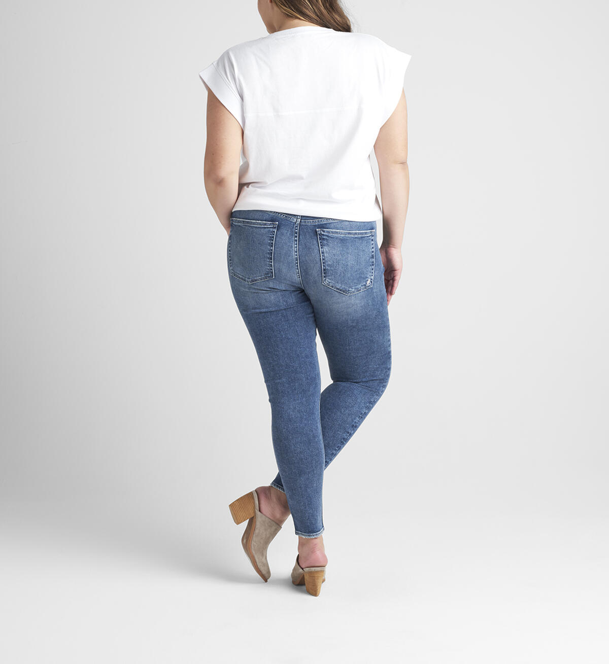 Most Wanted Mid Rise Skinny Jeans Plus Size, , hi-res image number 1