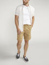 Pull-On Chino Essential Twill Shorts, Tan, hi-res image number 0