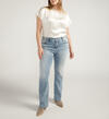 Elyse Mid Rise Slim Bootcut Jeans Plus Size, , hi-res image number 0