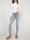 Elyse Mid Rise Skinny Jeans, Indigo, hi-res image number 0