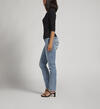 Elyse Mid Rise Straight Leg Jeans, Indigo, hi-res image number 2