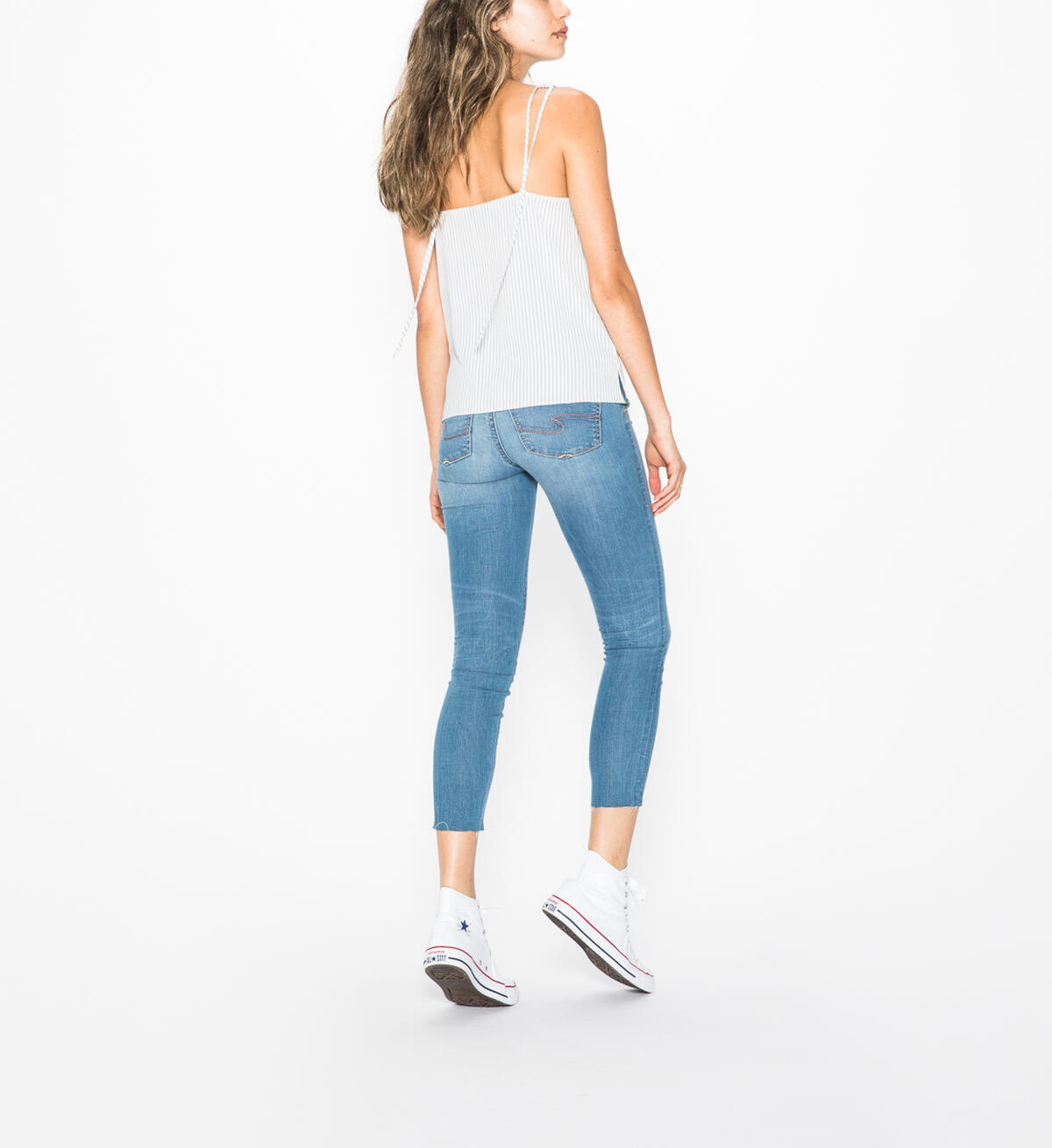 Bleecker Crop Medium Wash, , hi-res image number 2
