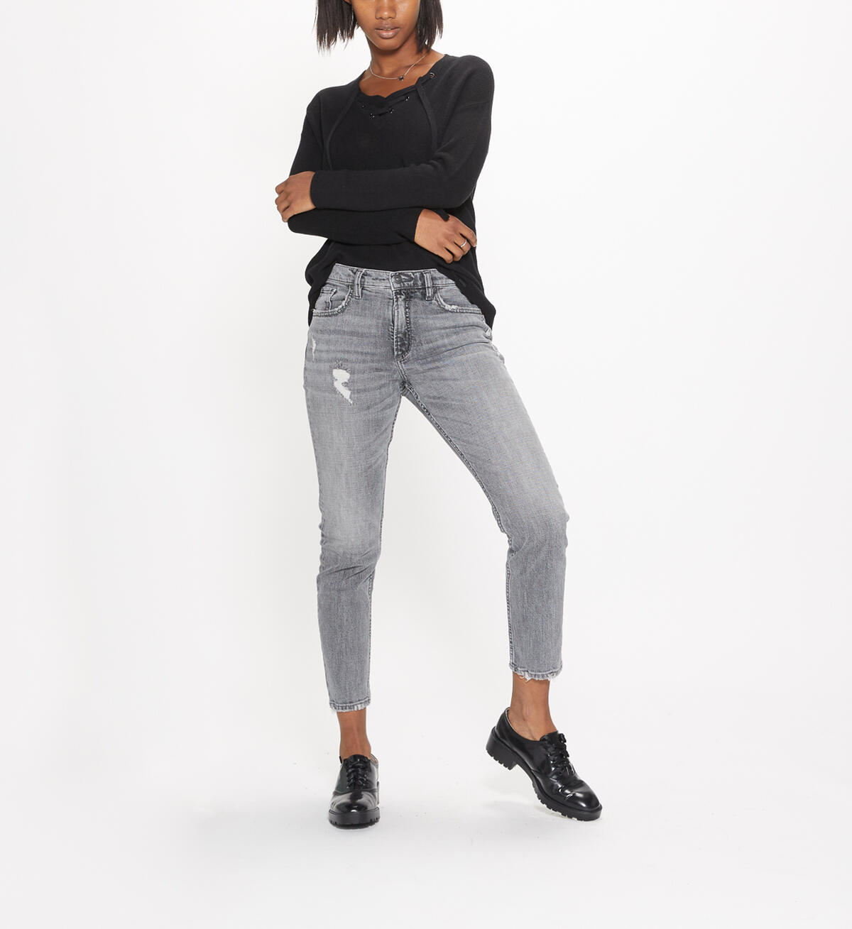 Frisco Tapered High Grey Wash, , hi-res image number 3