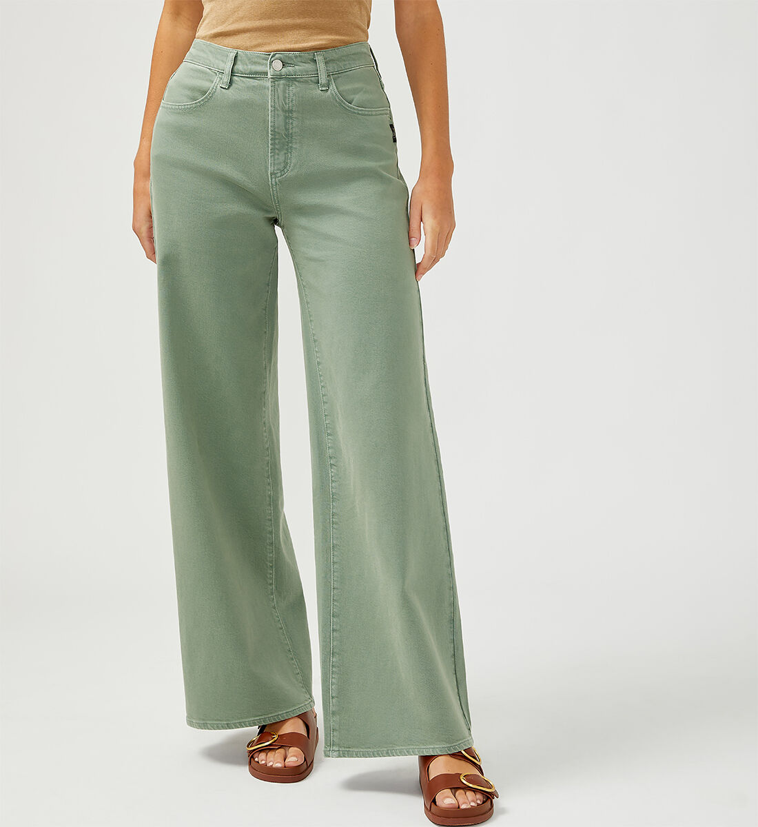 Buy Highly Desirable High Rise Ultra Wide Leg Jeans for USD Buy Highly Desirable High Rise Ultra Wide Leg Jeans for USD