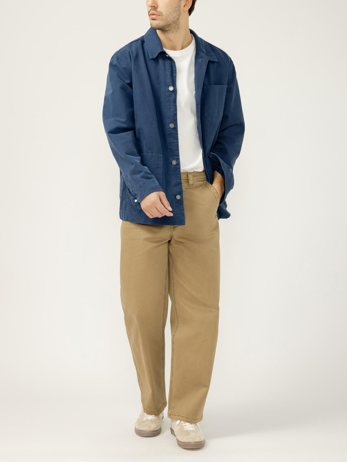 Big Guy Baggy Essential Twill Chino Pants image number 0