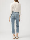 Boyfriend Mid Rise Slim Leg Luxe Stretch Jeans, , hi-res image number 1
