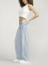 V-Front Mid Rise Wide Leg Jeans, , hi-res image number 2