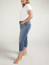 Elyse Mid Rise Capris Plus Size, , hi-res image number 2
