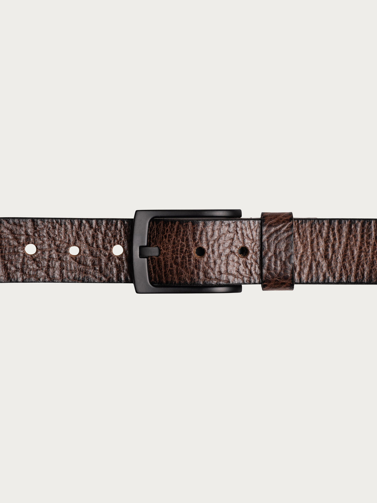 Men's 40mm Heavy Shrunken Grain Genuine Leather Belt image number 0