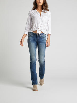 Tuesday Low Rise Slim Bootcut Jeans