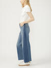 Isbister High Rise Two-Tone Wide Leg Jeans image number 2