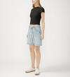 Be Easy High Rise Drawstring Long Shorts, , hi-res image number 2