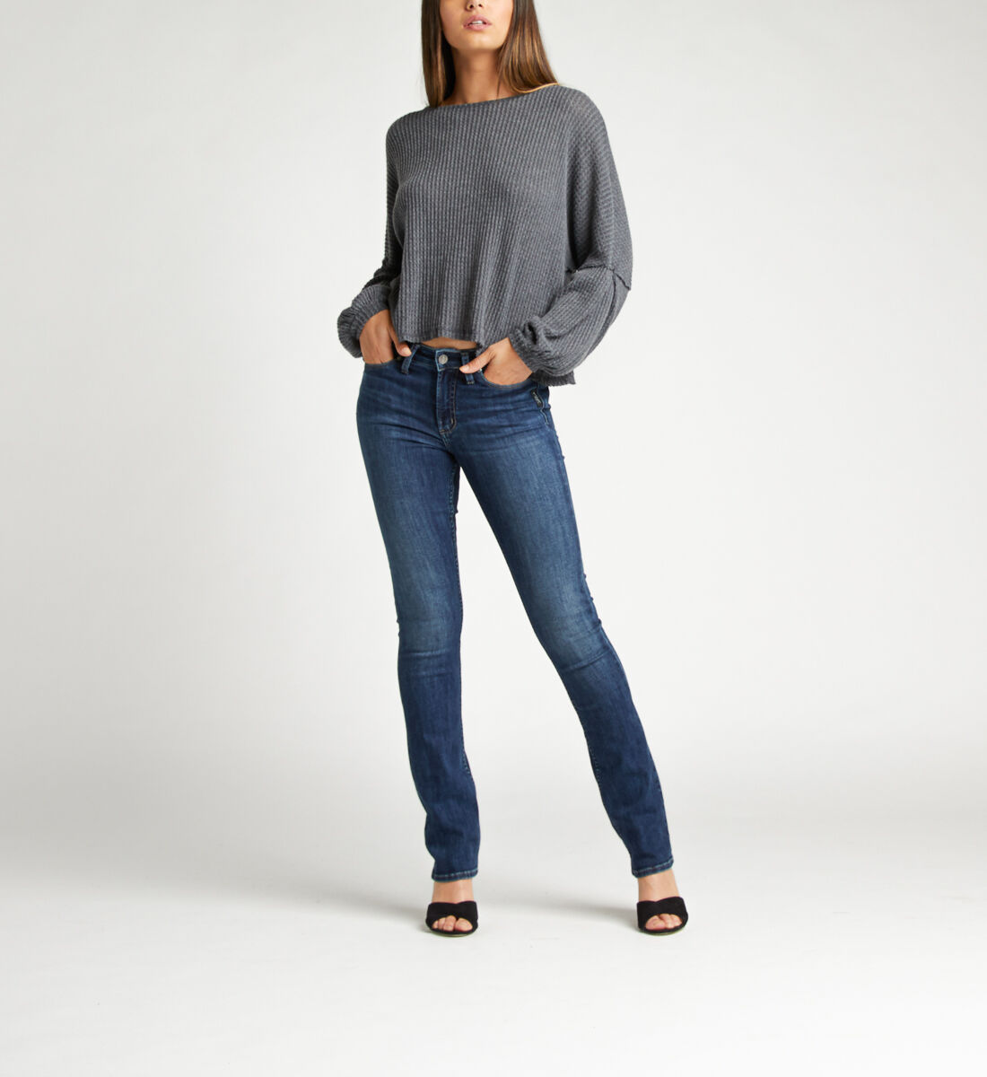Jeans boot sales cut