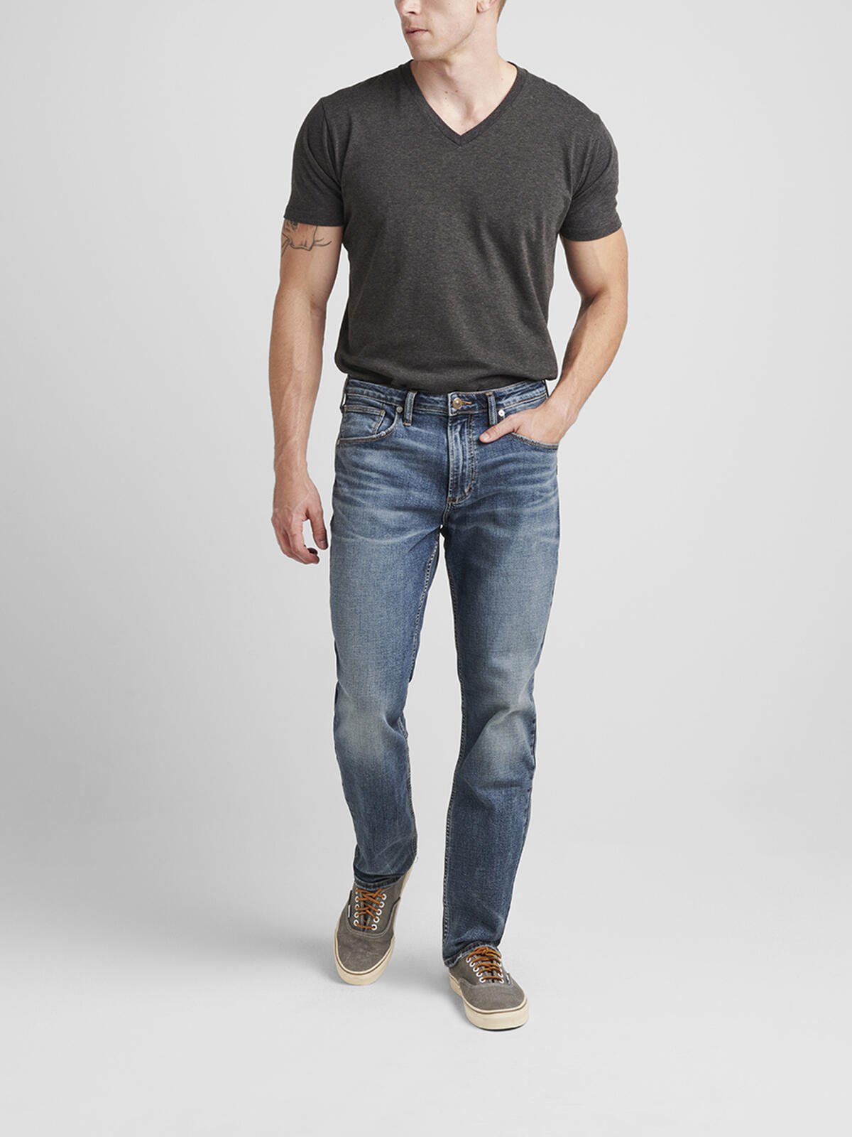 Machray Classic Fit Straight Leg Jeans