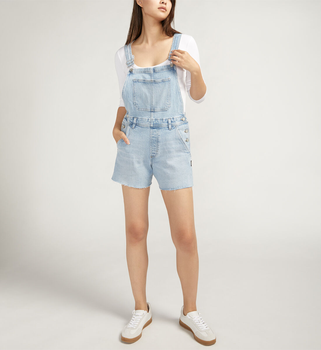 商品画像：NEAT SILK DENIM OVERALL SHORTS 22-01SDOS 1