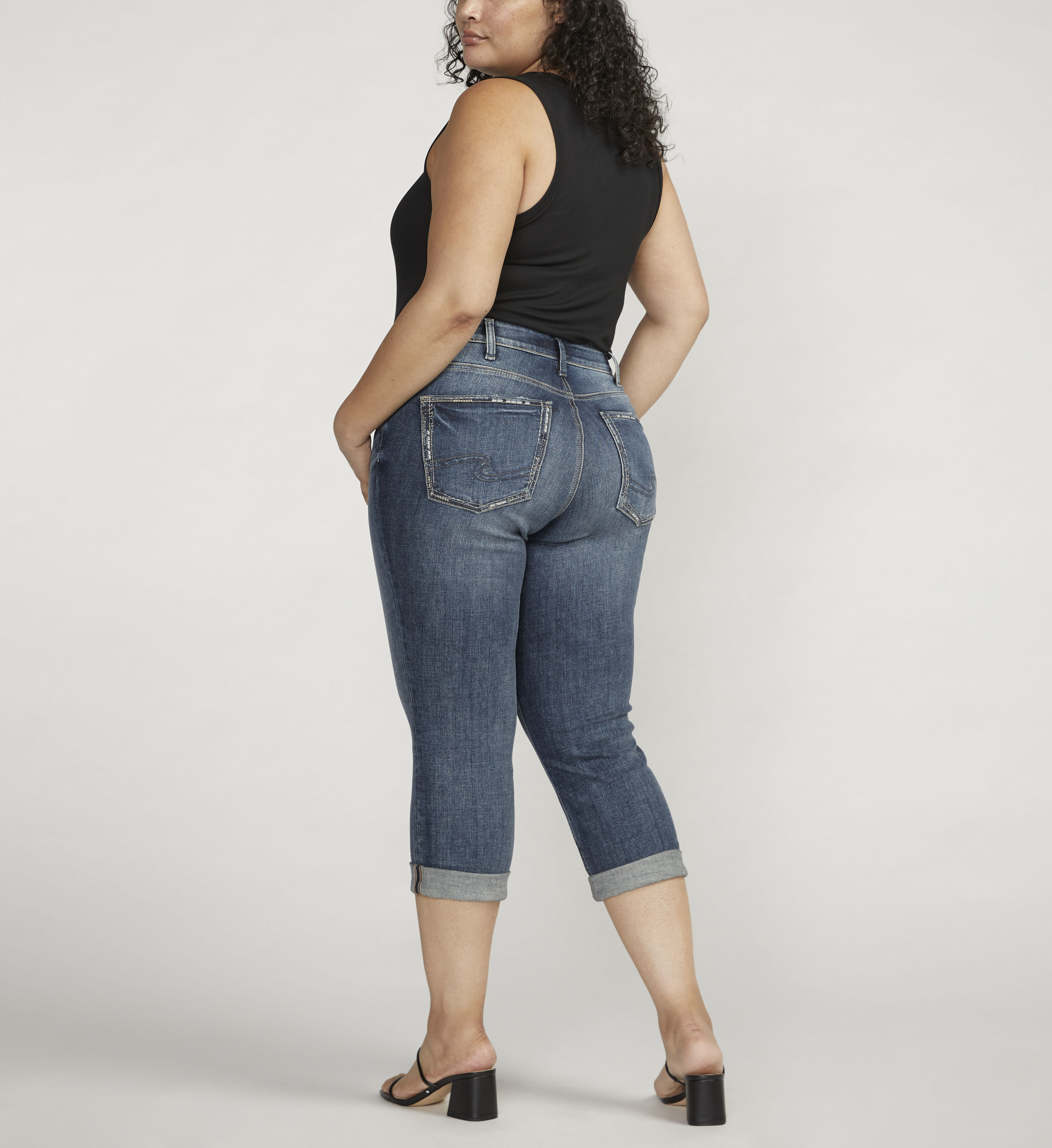 Jeans online capri mujer