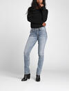 Suki Mid-Rise Curvy Straight Leg Jeans, , hi-res image number 0