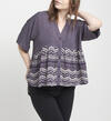Eden Printed High-Low Blouse Final Sale, , hi-res image number 2