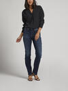 Avery High Rise Straight Leg Jeans, Indigo, hi-res image number 0