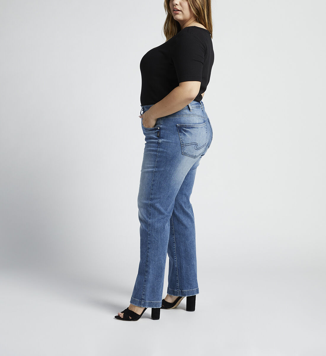 Plus size hotsell trouser jeans
