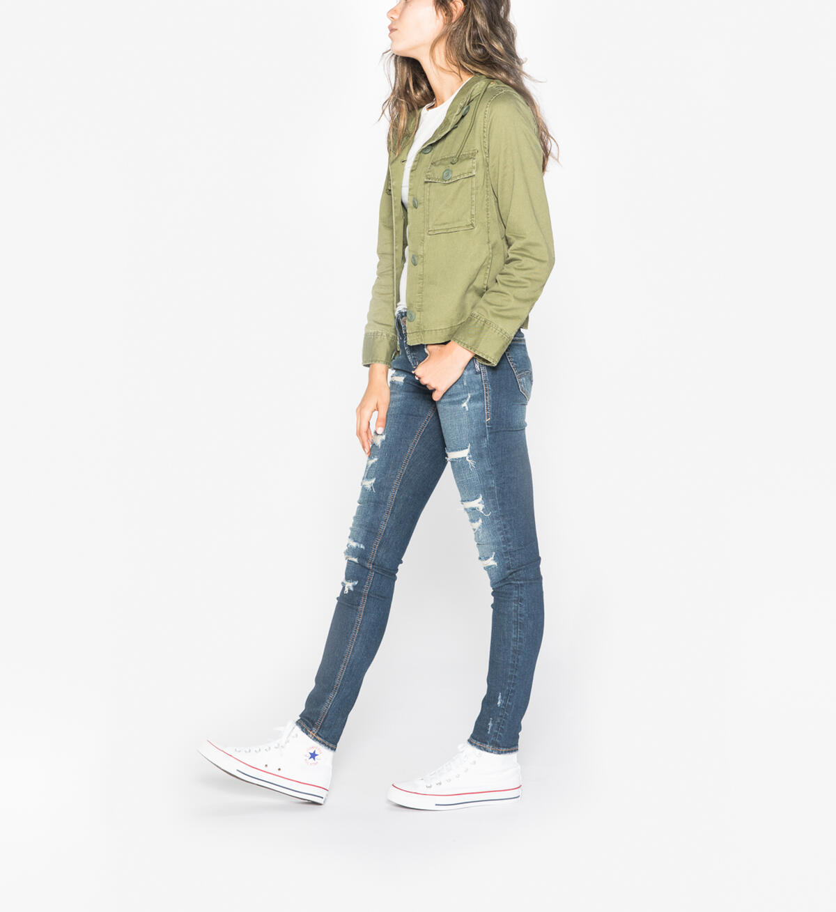 Suki Skinny Dark Wash, , hi-res image number 2