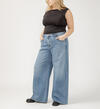 Highly Desirable High Rise Ultra Wide Leg Jeans Plus Size, , hi-res image number 2