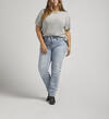 Most Wanted Mid Rise Straight Leg Jeans Plus Size, Indigo, hi-res image number 0